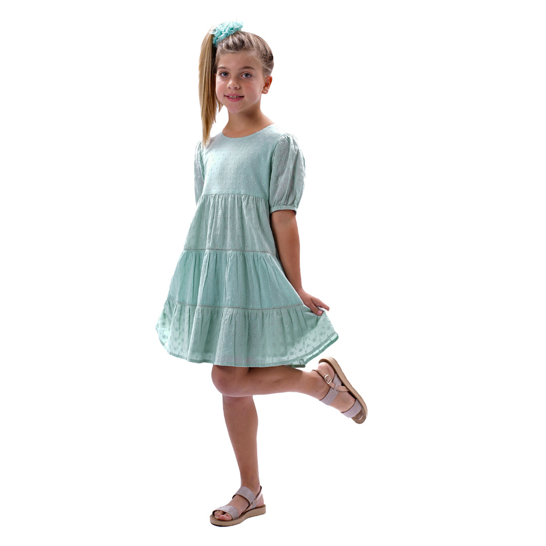 Παιδικό φόρεμα με κέντημα για κορίτσι | ΦΥΣΤΙΚΙ ΚΟΡΙΤΣΙ 6-16>Φόρεμα>ΝΕΕΣ ΑΦΙΞΕΙΣ>Φόρεμα
