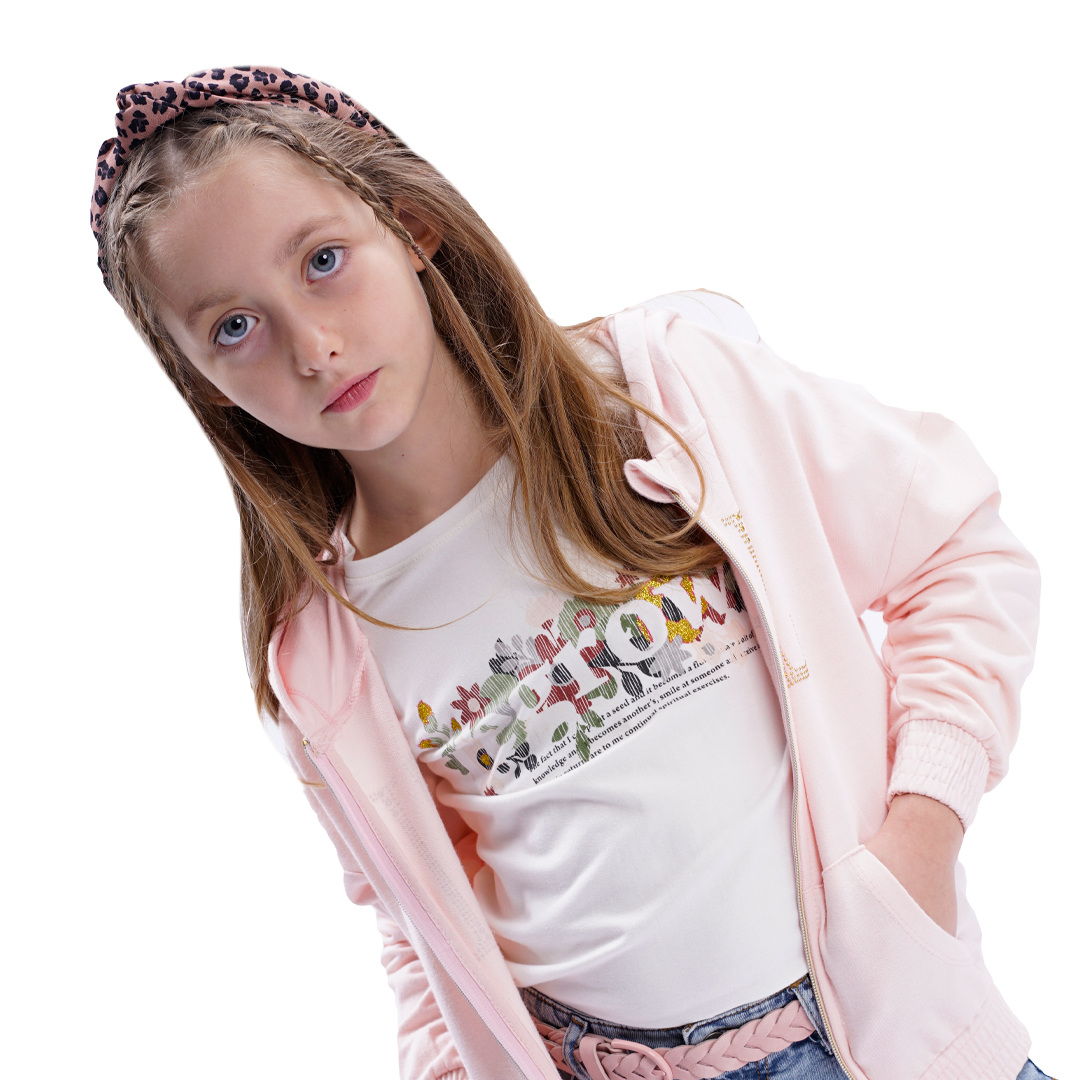 Παιδικήμακρυμάνικη μπλούζα με τύπωμα για κορίτσι | ΕΚΡΟΥ ΚΟΡΙΤΣΙ 6-16>Μπλούζα>ΝΕΕΣ ΑΦΙΞΕΙΣ>Μπλούζα