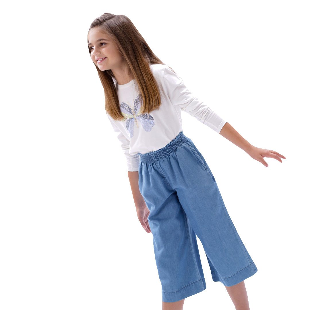 Παιδική παντελόνα τζην για κορίτσι | ΜΠΛΕ ΤΖΗΝ ΚΟΡΙΤΣΙ 6-16>Παντελόνι>ΝΕΕΣ ΑΦΙΞΕΙΣ>Παντελόνι
