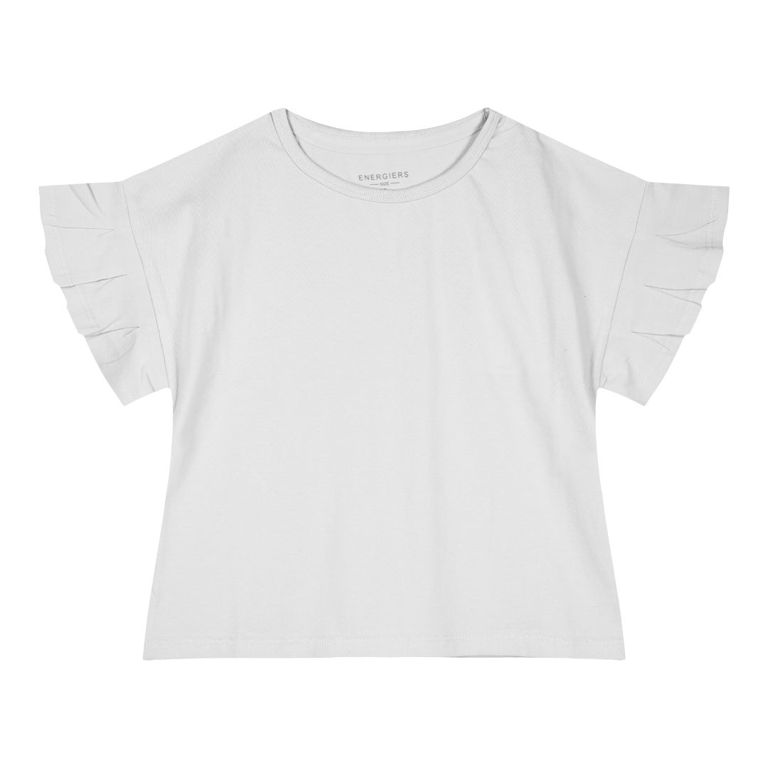 Παιδική μπλούζα με φραμπαλά μανίκια για κορίτσι | ΛΕΥΚΟ ΚΟΡΙΤΣΙ 6-16>Μπλούζα>ΝΕΕΣ ΑΦΙΞΕΙΣ>Μπλούζα