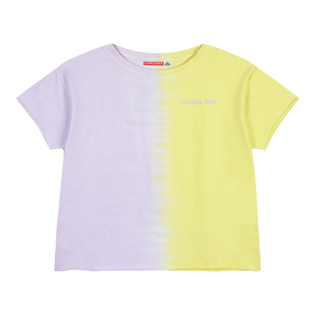 Παιδική μπλούζα κροπ ντεγκαντέ με τύπωμα για κορίτσι | ΛΙΛΑ ΚΟΡΙΤΣΙ 6-16>Μπλούζα>ΝΕΕΣ ΑΦΙΞΕΙΣ>Μπλούζα