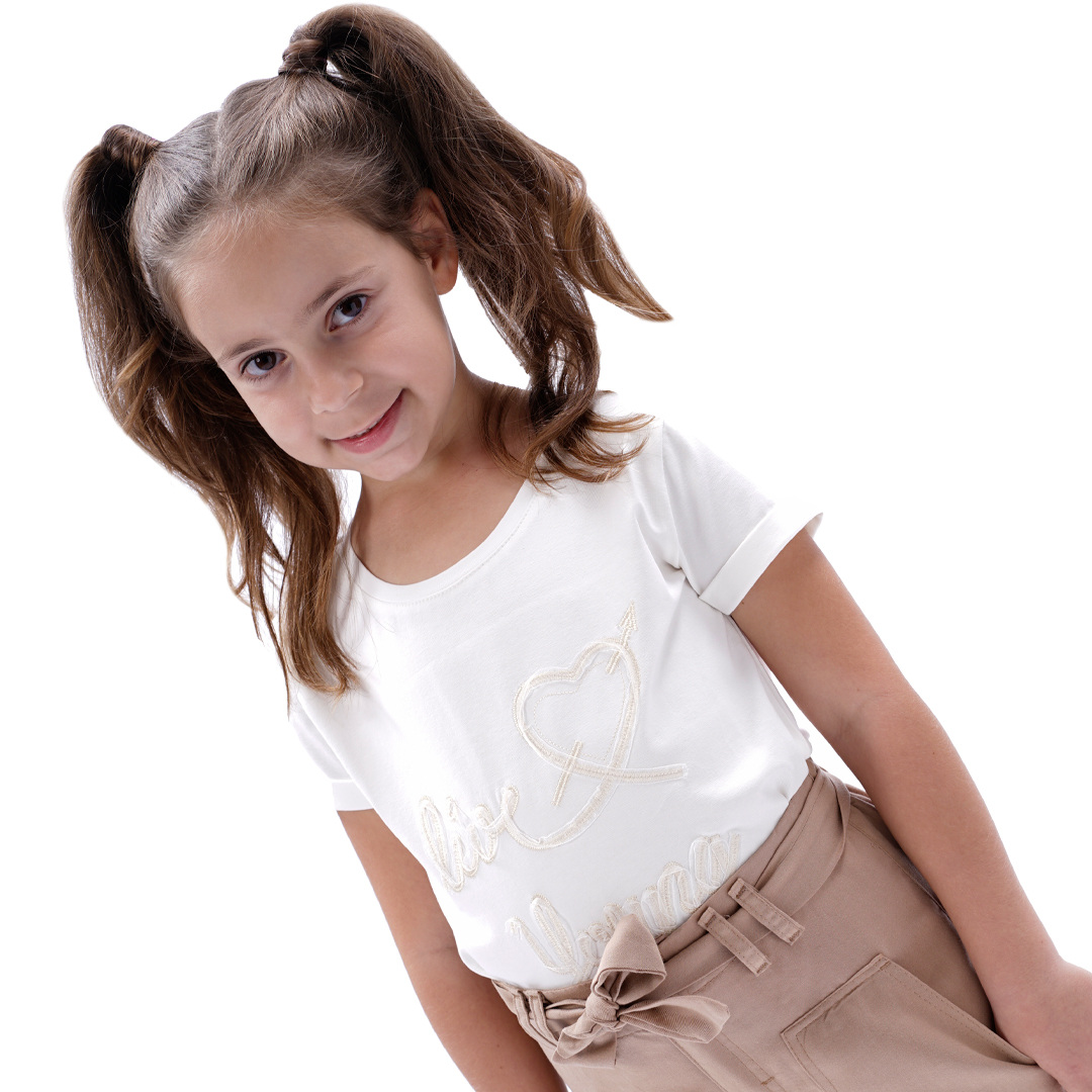 Παιδική μπλούζα με κέντημα για κορίτσι | ΕΚΡΟΥ ΚΟΡΙΤΣΙ 6-16>Μπλούζα>ΝΕΕΣ ΑΦΙΞΕΙΣ>Μπλούζα