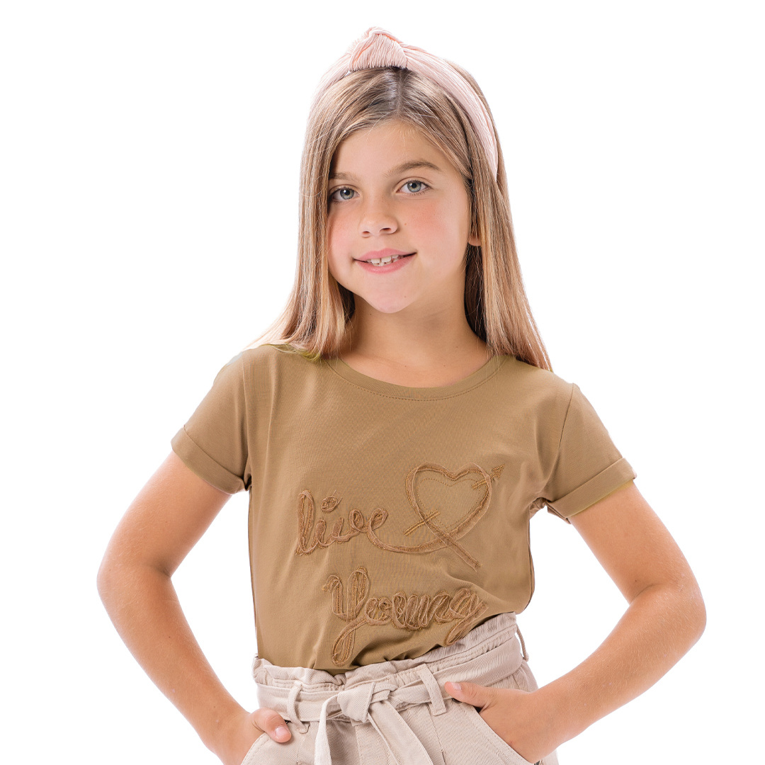 Παιδική μπλούζα με κέντημα για κορίτσι | ΜΟΚΑ ΚΟΡΙΤΣΙ 6-16>Μπλούζα>ΝΕΕΣ ΑΦΙΞΕΙΣ>Μπλούζα