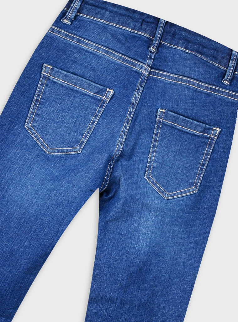 Τζην flared leg για κορίτσι | ΜΠΛΕ ΤΖΗΝ φωτογραφία
