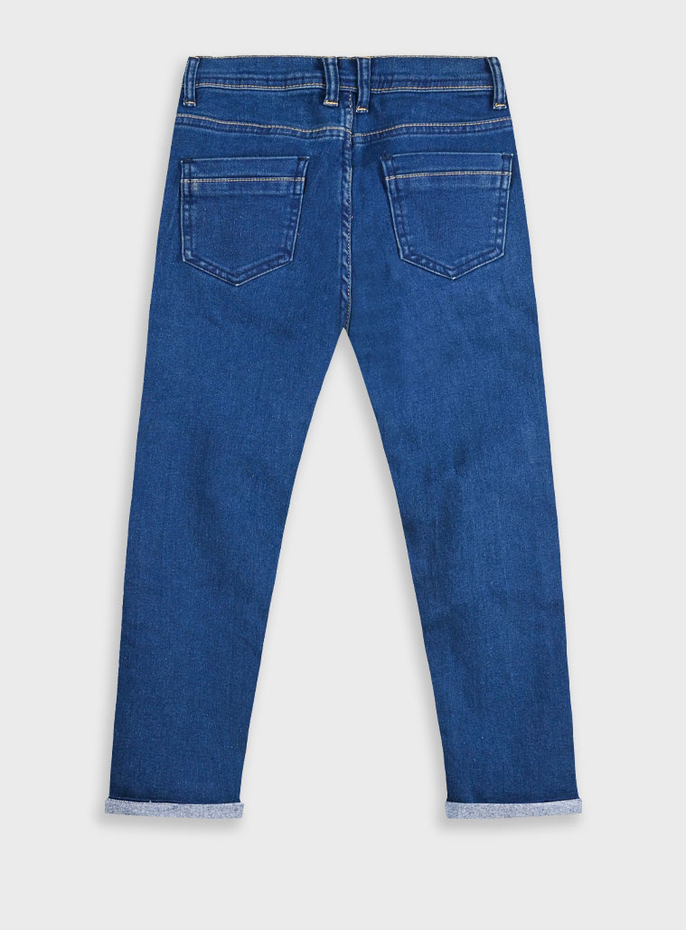 Energiers Basic Line unisex 5τσεπο ελαστικό τζην | ΜΠΛΕ ΤΖΗΝ φωτογραφία