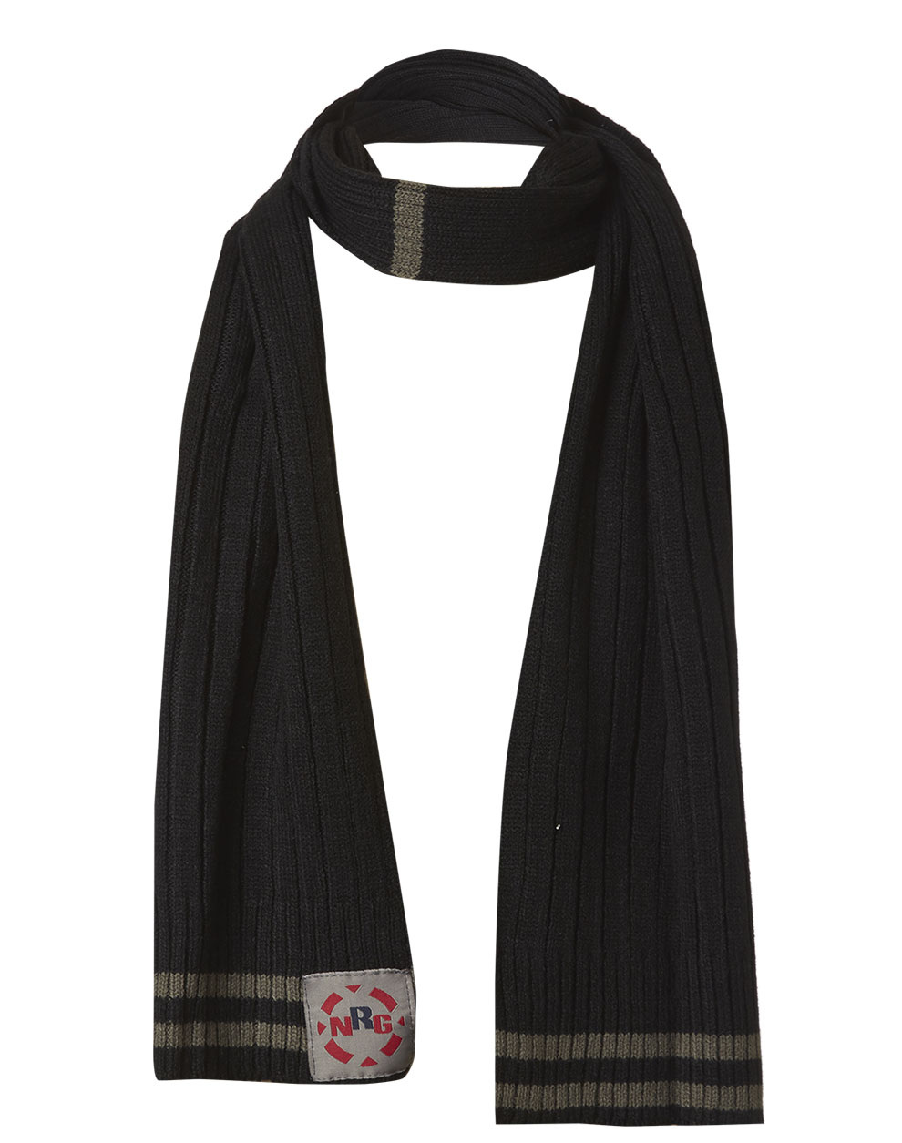 Κασκόλ τύπωμα NRG | ΜΑΥΡΟ