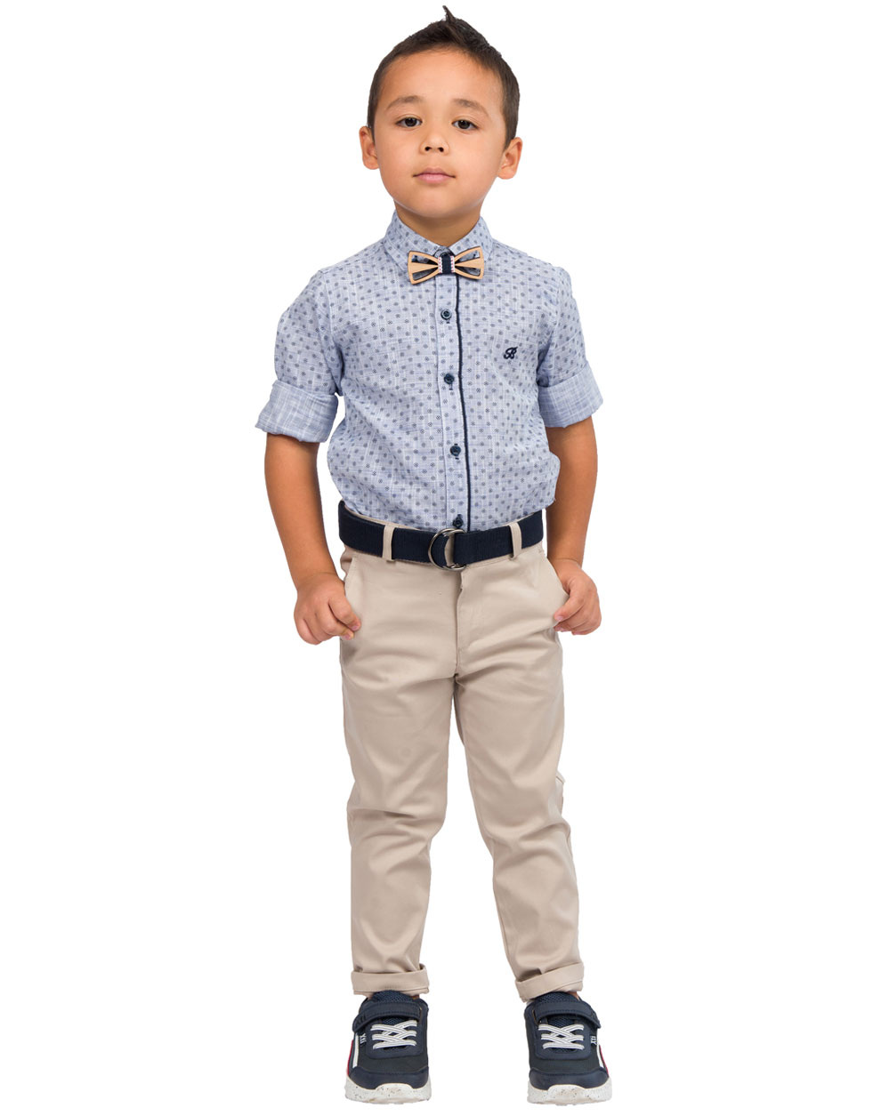 Βαμβακερό μονόχρωμο παντελόνι για αγόρι για επίσημες εμφανίσεις | ΜΠΕΖ ΑΓΟΡΙ 1-6>Παντελόνι