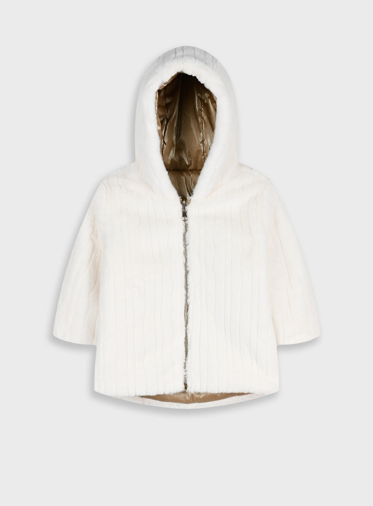 Παιδικά ρούχα - κορίτσι Energiers - ΣΗΜΑΝΤΙΚΟ: Σε περίπτωση διαφοράς τιμής από το κατάστημα ισχύει παντα και μόνο η τιμή του καταστήματος Boutique μπουφάν διπλής όψης | ΚΡΕΜ