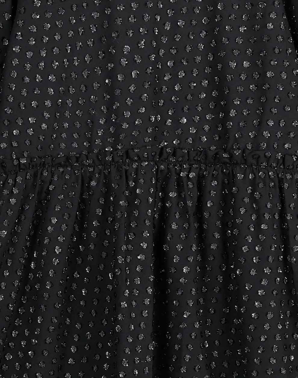 Φόρεμα επίσημο με φραμπαλά για κορίτσι.Boutique collection | ΜΑΥΡΟ — εικόνα 4