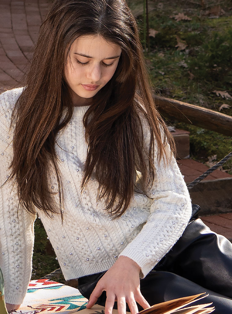 Παιδικά ρούχα - κορίτσι Energiers - ΣΗΜΑΝΤΙΚΟ: Σε περίπτωση διαφοράς τιμής από το κατάστημα ισχύει παντα και μόνο η τιμή του καταστήματος Boutique πλεκτή μπλούζα | ΕΚΡΟΥ